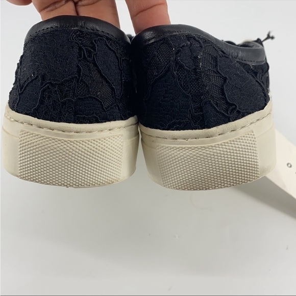 Sandro Paris Anikka Non-Sheer Lace Trainers - Picture 3 of 6